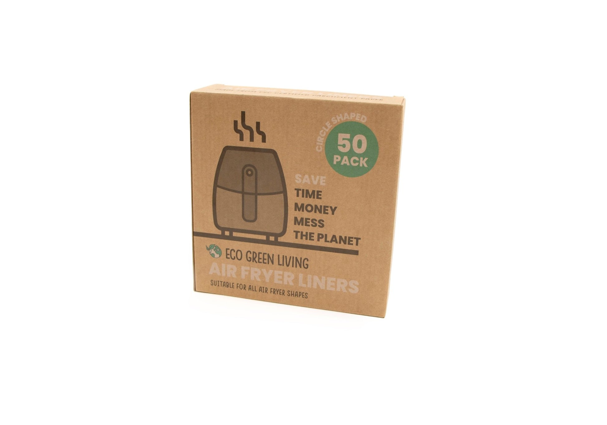 Air Fryer Liners 2x50 Papers, suitable for all air fryers. - EcoGreenLiving