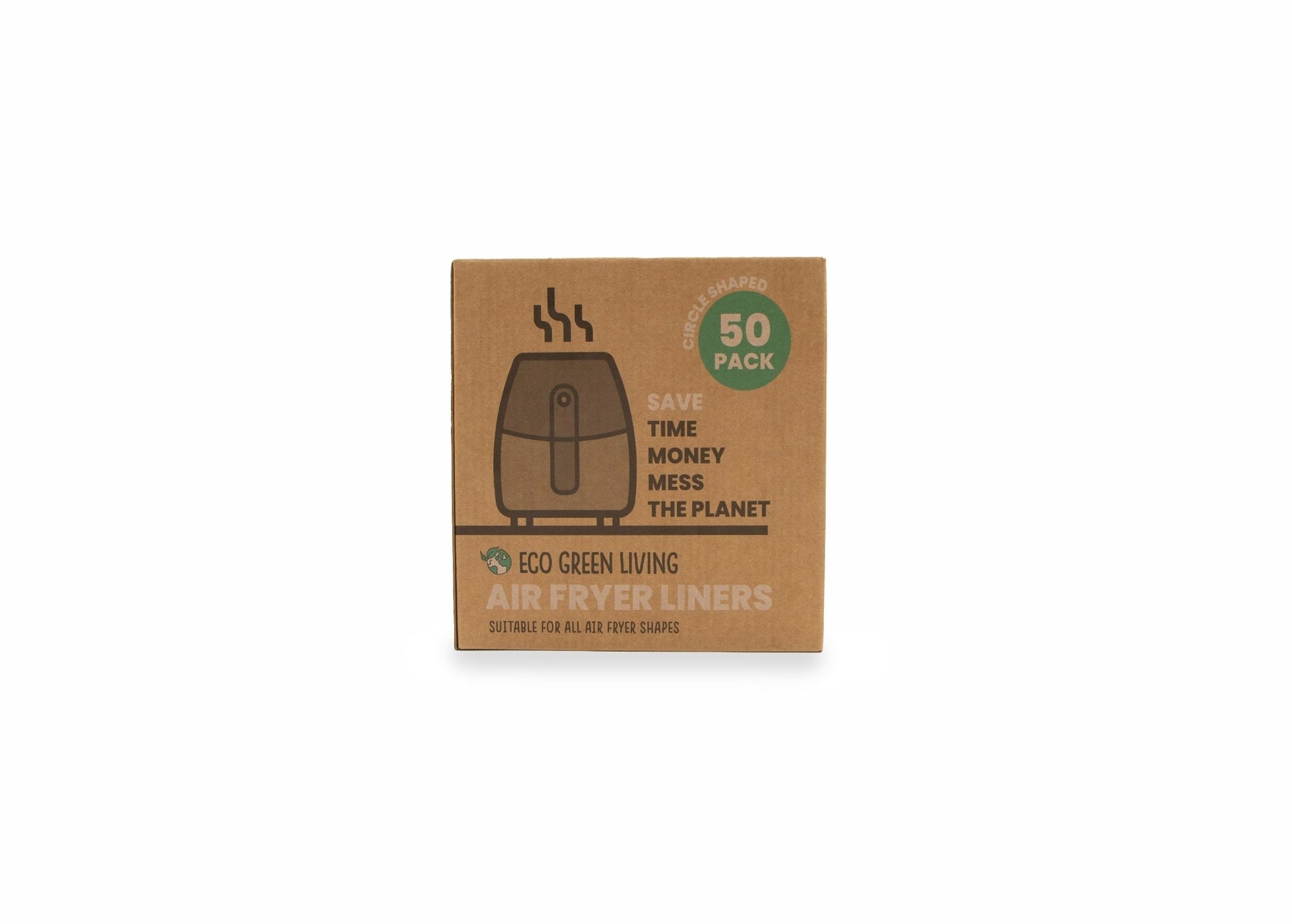 Air Fryer Liners 2x50 Papers, suitable for all air fryers. - EcoGreenLiving