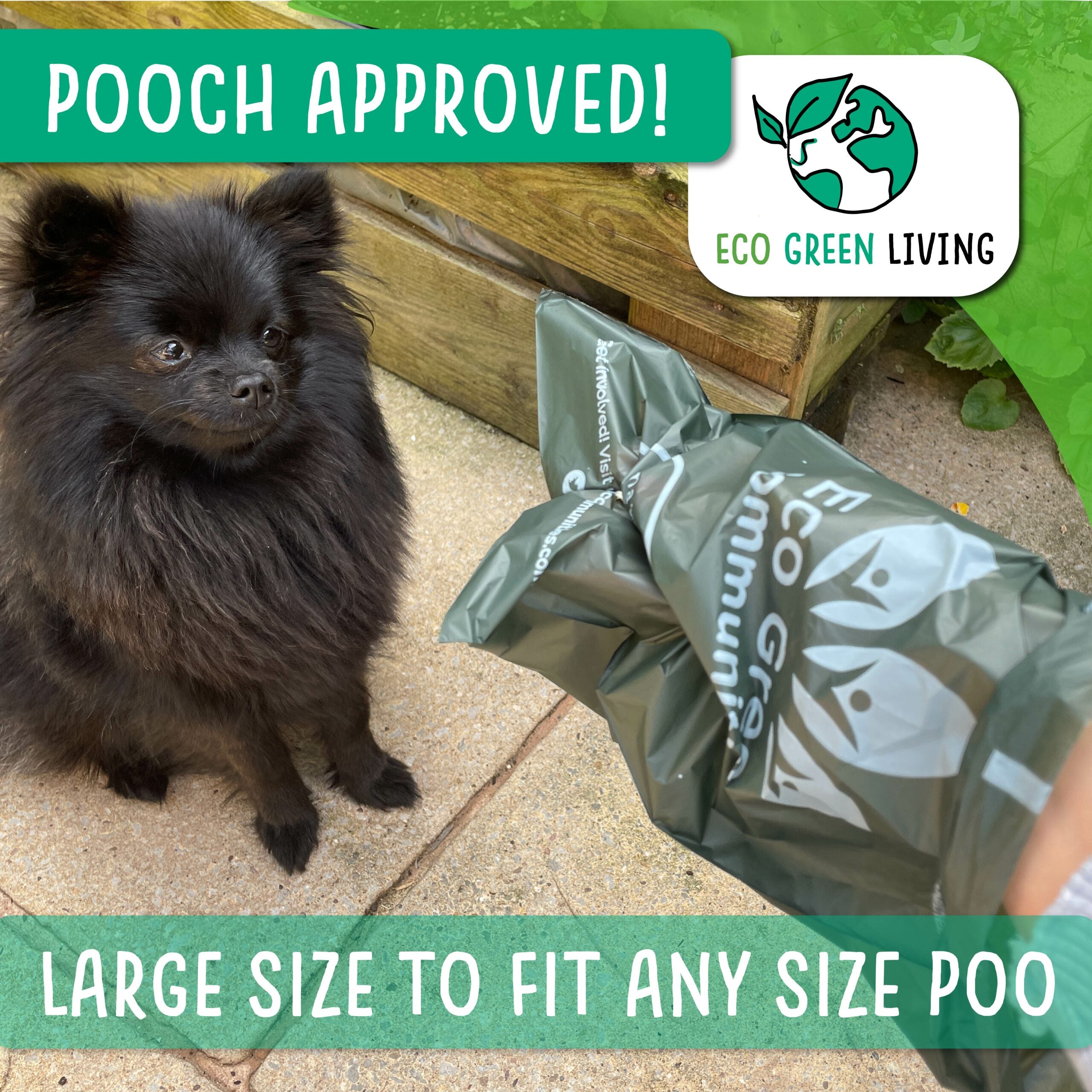 Eco dog sale poop bags uk