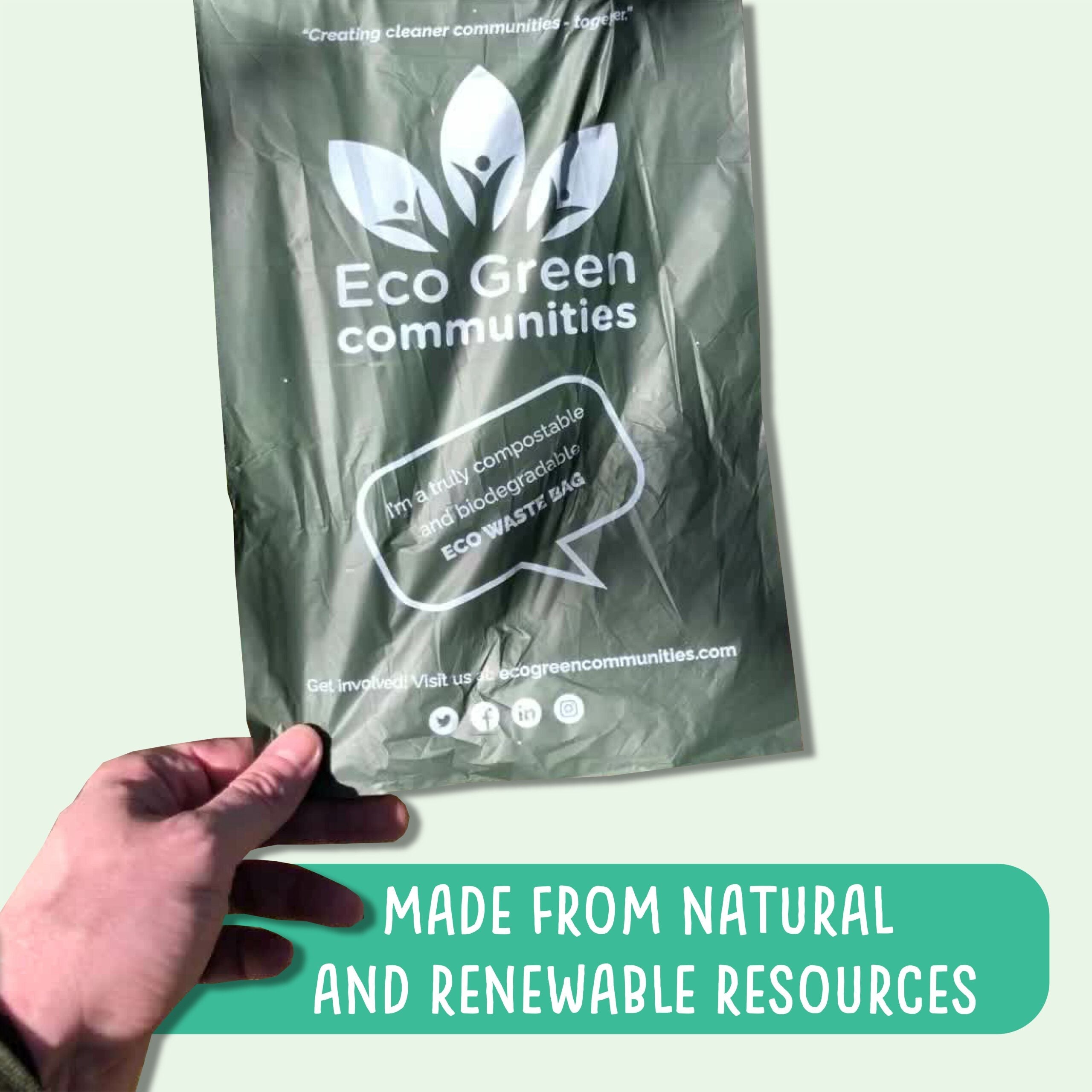 200 Compostable Dog Poop Bags