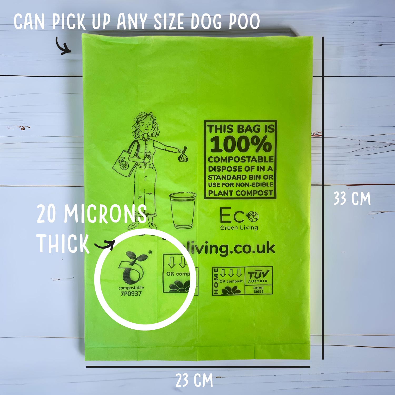 Plastic free dog poop bags hotsell